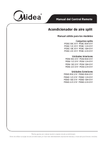 Manual de uso Midea MSNC-09C-01F Aire acondicionado