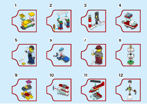 Rokasgrāmata Lego set 60303 City Adventes kalendārs