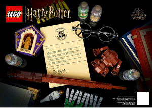 Manuale Lego set 76391 Harry Potter Icone di Hogwarts - Edizione del collezionista