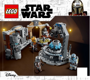 Brugsanvisning Lego set 75319 Star Wars Våbensmedens mandalorianske smedje