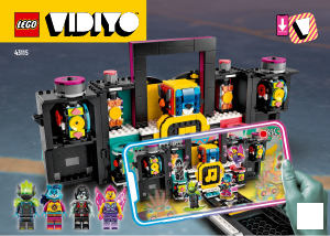 Handleiding Lego set 43115 VIDIYO The Boombox