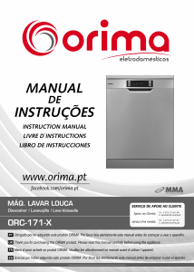 Manual Orima ORC 171 X Dishwasher