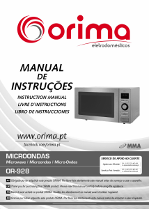 Manual Orima OR-928 Micro-onda