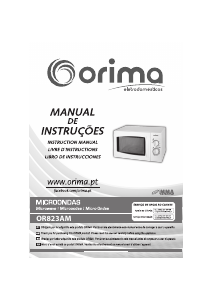 Manual Orima OR-823-AM Micro-onda