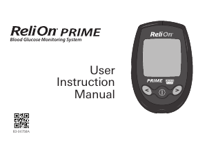 Handleiding ReliOn Prime Bloedglucosemeter