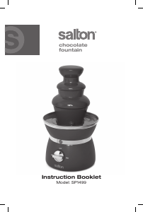 Manual Salton SP1717 Chocolate Fountain