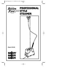 Handleiding Salton SF-450 Kledingstomer