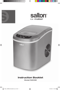 Manual Salton IM-2096 Ice Cube Maker