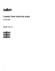 Handleiding Salton TOC-14 Oven