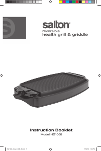 Handleiding Salton HG-1060 Bakplaat