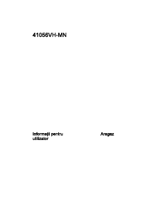 Manual AEG 41056VH-MN Aragaz