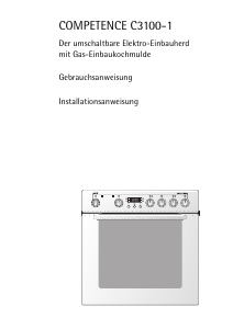 Bedienungsanleitung AEG C3100-1-M Herd