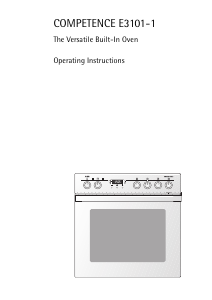 Manual AEG E3101-1-B Range