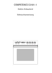 Bedienungsanleitung AEG E3101-1-W Herd