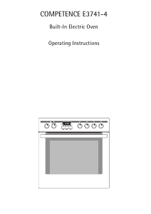 Manual AEG E3741-4-D Range