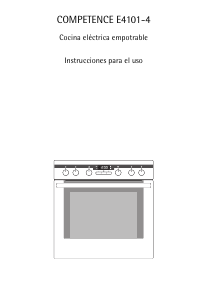 Manual de uso AEG E4101-4-A Cocina