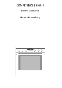 Bedienungsanleitung AEG E4101-4-M Herd