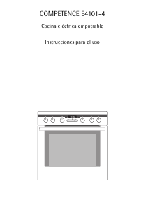 Manual de uso AEG E4101-4-M Cocina