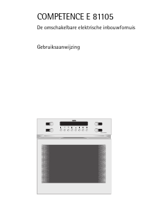 Handleiding AEG E81105-A Fornuis